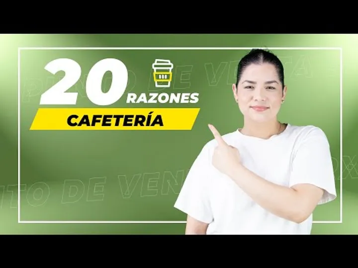 20 razones para tu cafetería