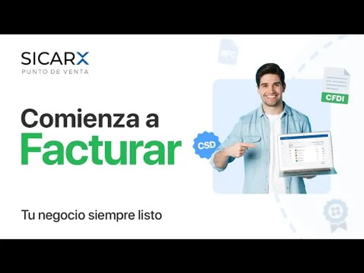 Comienza a facturar con SICAR X