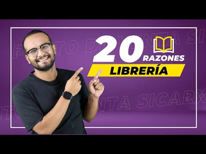20 razones para tu librería