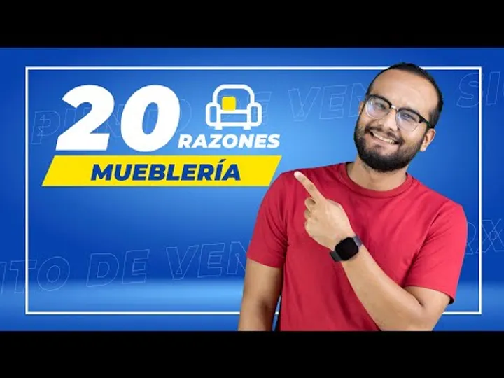 20 razones para tu mueblería