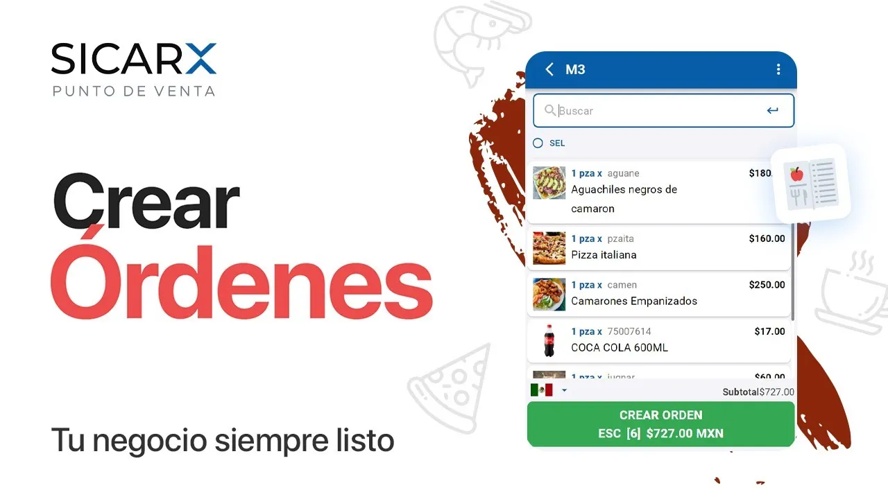 ¿Cómo Crear Órdenes?