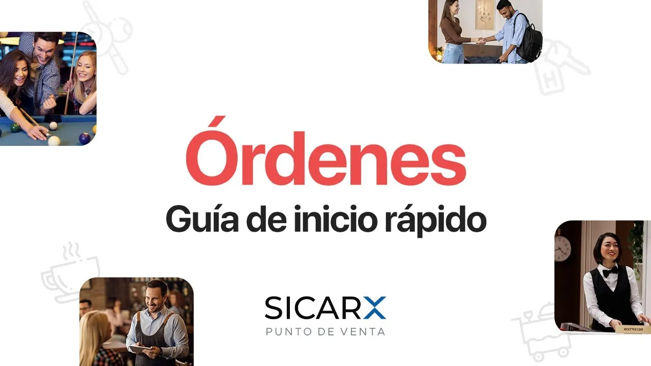 Comienza a trabajar con Órdenes