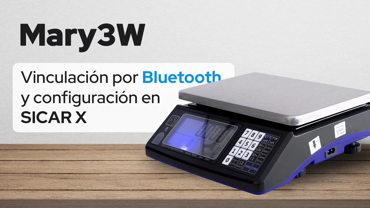 ¿Cómo Configurar la Báscula Mary3W en SICAR X?
