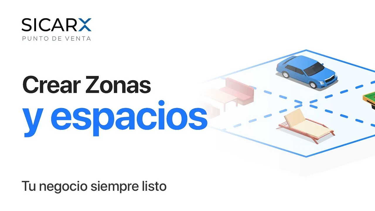 Crear Zonas y Espacios