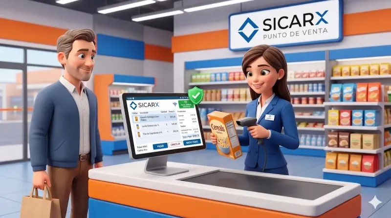 ¿Qué pasa con mis ventas si se va el internet en SICAR X?