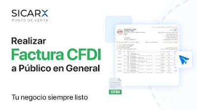 Generar una factura CFDI a Público en General en SICAR X