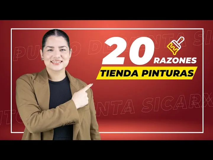 20 razones para tu tienda de pinturas