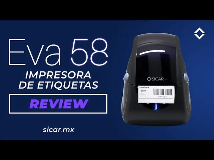 Reseña etiquetadora EVA 58