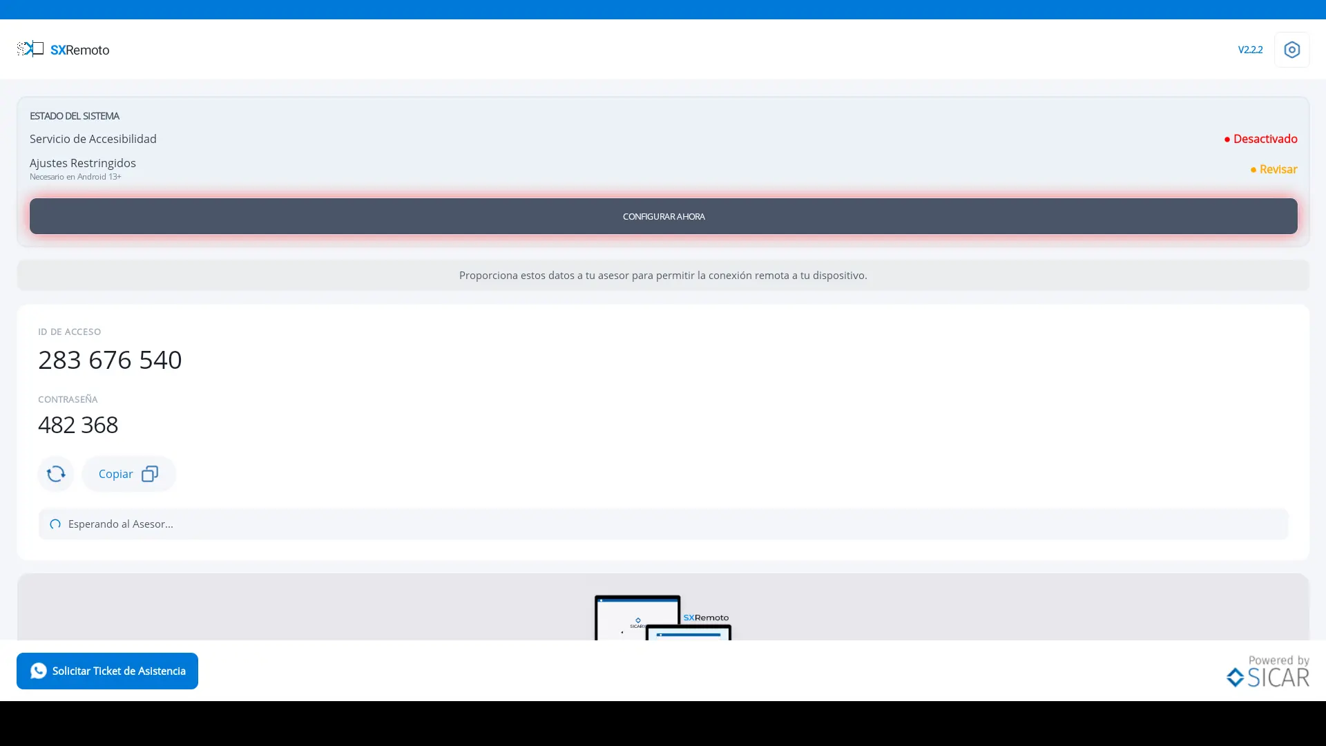 Android 12 y 13 - Configuración