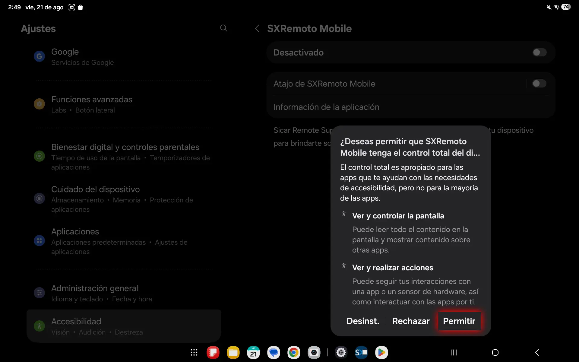 Android 15 y 16 - Permisos