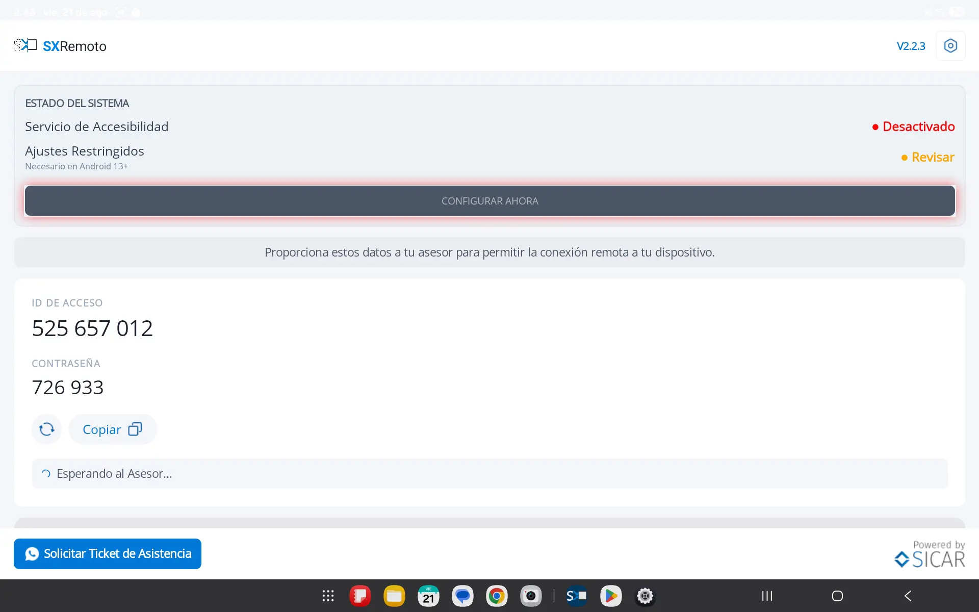 Android 15 y 16 - Configuración