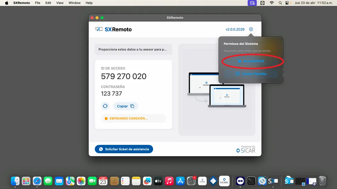 Mac Os - Accesibilidad